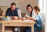 thumbnail: Huge role: parents can help their kids fulfil their academic potential by working with them at home