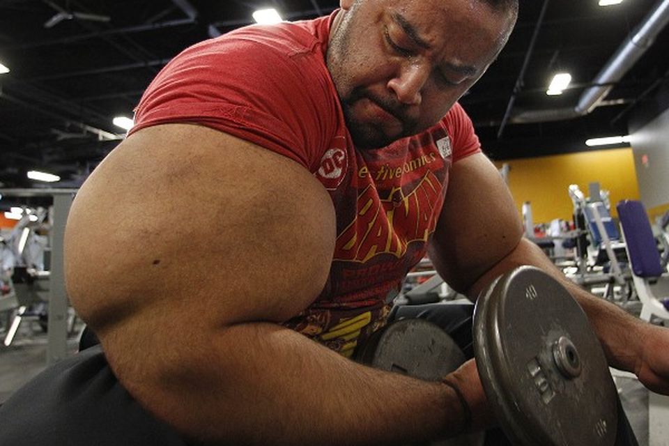 Popeye' defends his 31-inch arms | BelfastTelegraph.co.uk