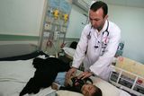 thumbnail: Iraqi Dr Aiman Qeis is pictured at Falluja General Hospital