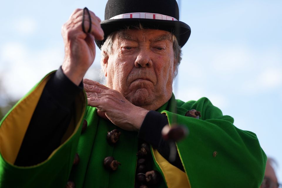 David Jakins was found to have a steel conker in his pocket (Jacob King/PA)