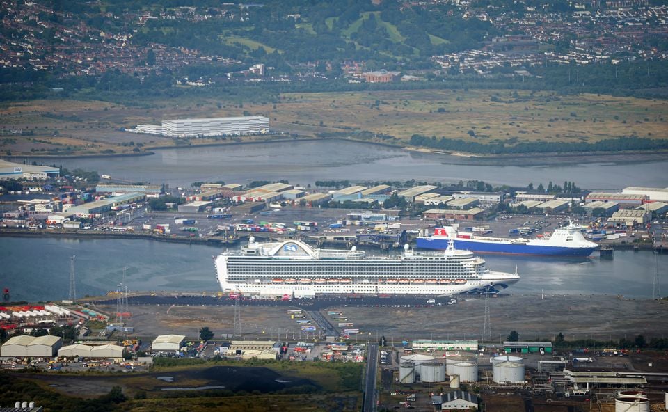 The Regal Princess is Belfast's most frequent cruise-ship visitor