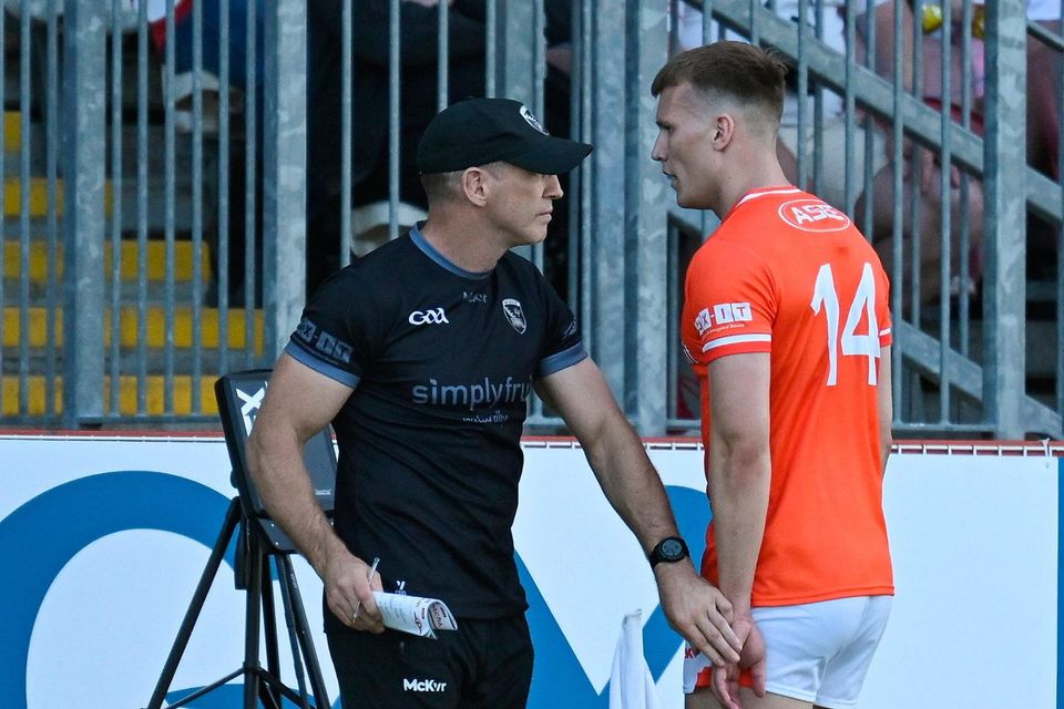 Kieran McGeeney sees red but vows Armagh will hit back after