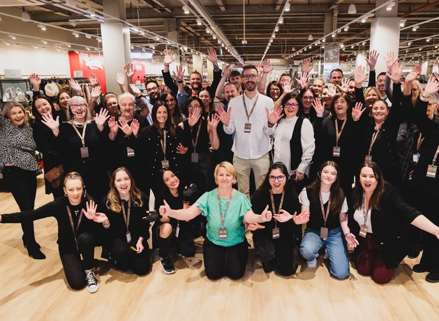 Excited shoppers queue outside Belfast’s new TK Maxx store ahead of grand opening