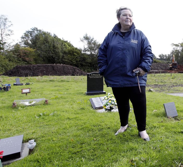 Toni Maguire, pictured in Milltown Cemetery in Belfast