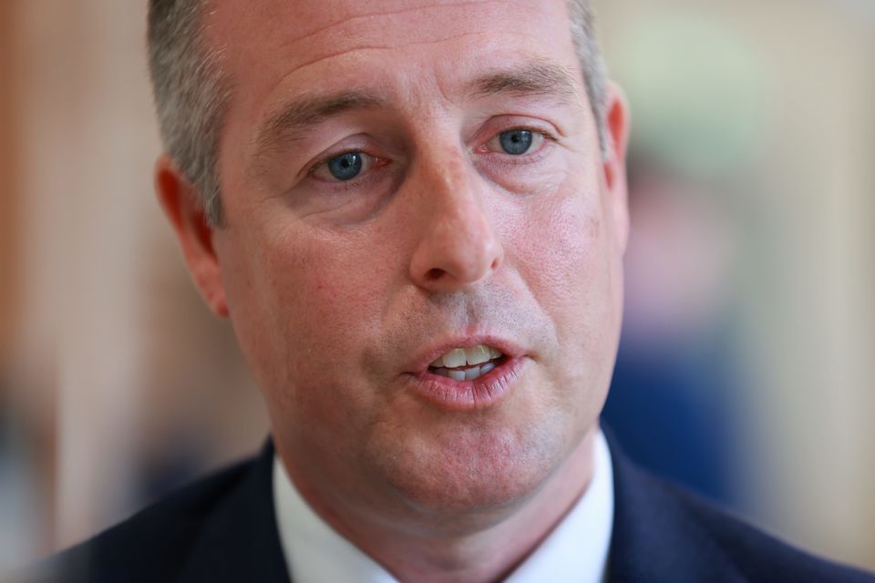 Stormont Education Minister Paul Givan said schools had been advised to close on Friday (Liam McBurney/PA)