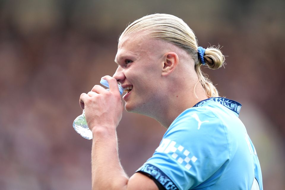 Haaland was on the scoresheet once again for City (Adam Davy/PA)