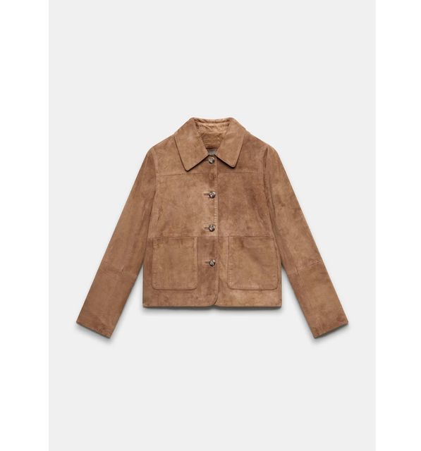 Suede jacket, £285, Mint Velvet