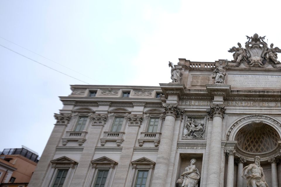 The Trevi Fountain in Rome (Andrew Medichini/AP)