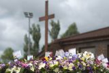 thumbnail: The funeral of Valerie Armstrong takes place at The Church of the Nativity in West Belfast.  Picture Mark Marlow/pacemaker press