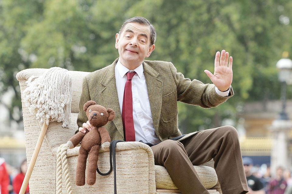 Mr bean and his cheap teddy bear