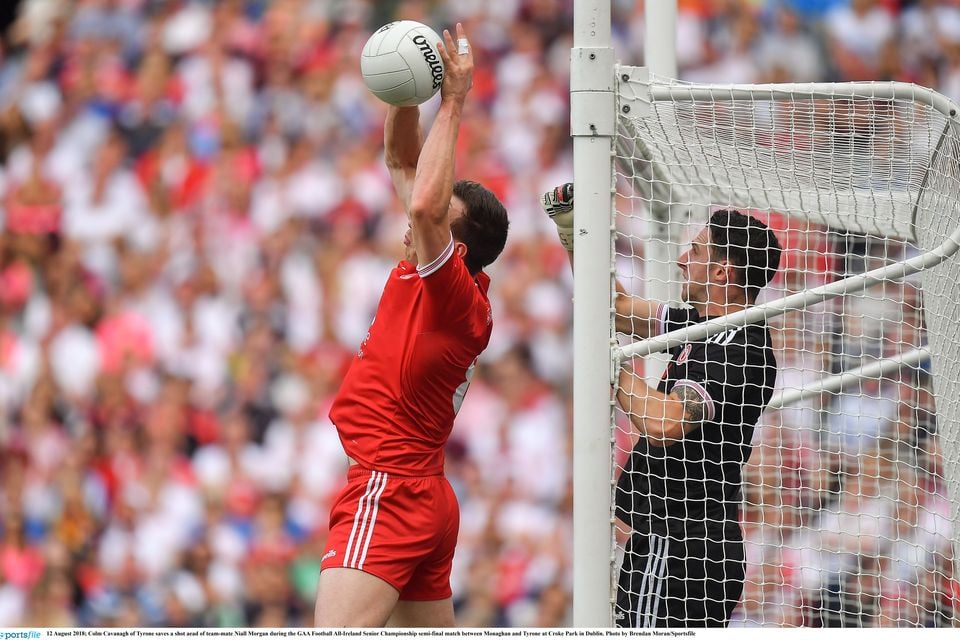 Former Tyrone GAA player Colm Cavanagh during his playing career in 2018. The tax advisory firm he works for has now been acquired by a global business