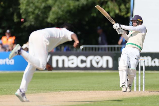 Andy McBrine is bowled over as Ireland get rewards