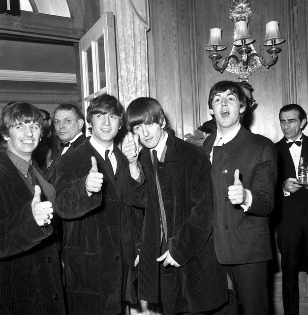 The Beatles, left to right, Sir Ringo Starr, John Lennon, George Harrison and Sir Paul McCartney (PA)