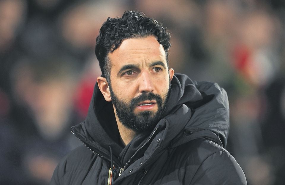Ruben Amorim manages Manchester United 