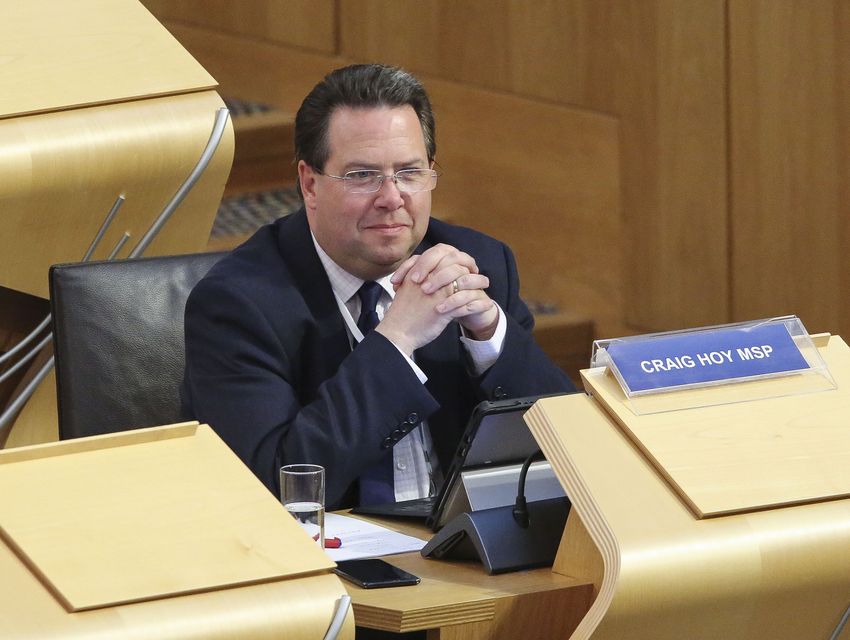 Tory MSP Craig Hoy wants to see taxes lowered in Scotland (Fraser Bremner/Scottish Daily Mail/PA)