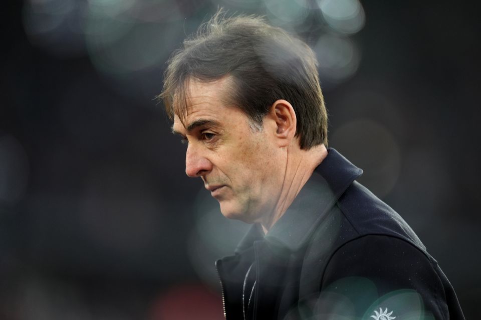 Julen Lopetegui was appointed as West Ham manager last May (Ben Whitley/PA)