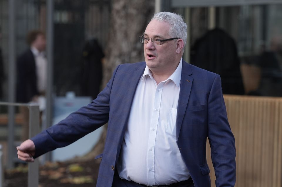 Sinn Fein TD Aengus O Snodaigh arrives at Leinster House (Brian Lawless/PA)