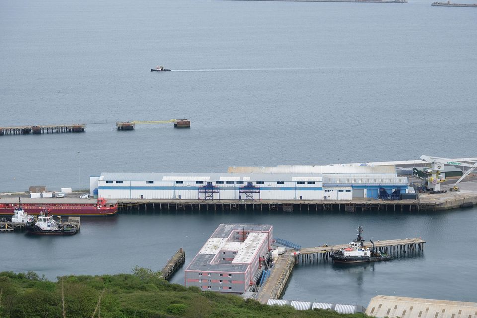 The Government is removing asylum seekers from the barge as the contract for its use runs out in January (Matt Keeble/PA)