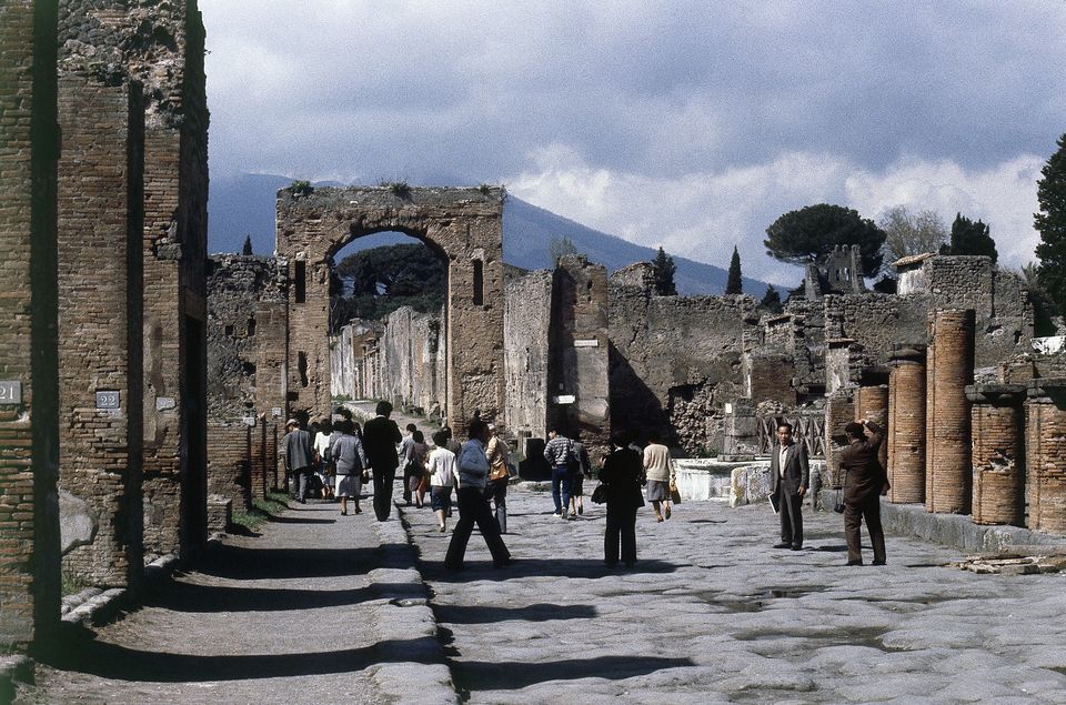 The streets of Pompeii (Jim Bourdier/AP)