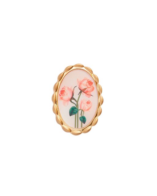 Framed Roses Brooch, £27, Fable England x NHM 