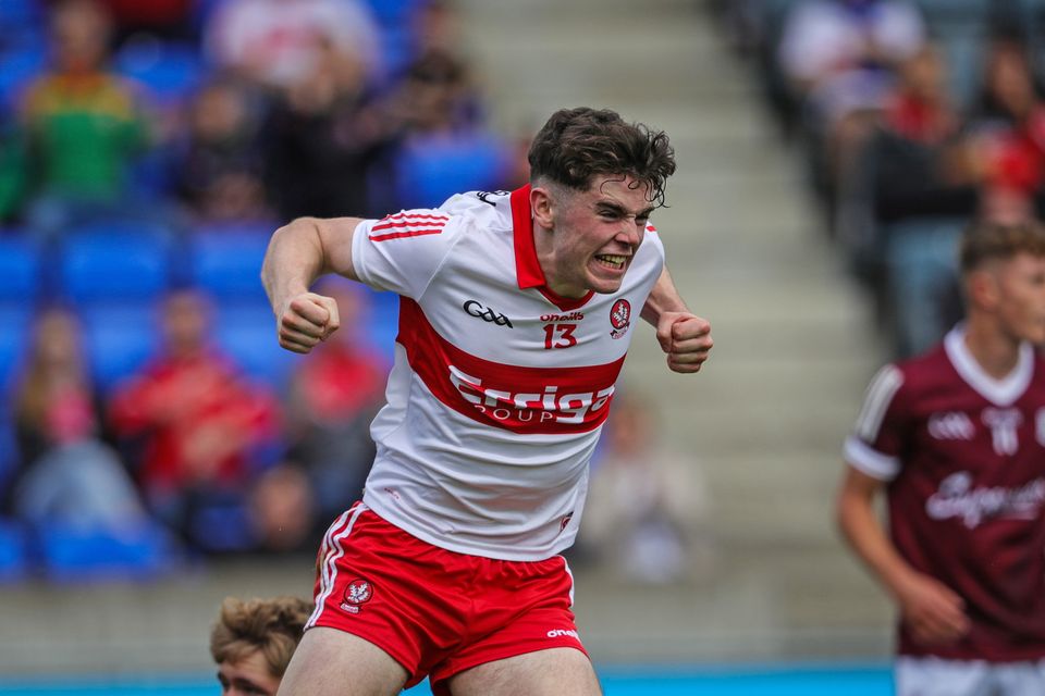 Derry's Eoin Higgins helped pave the way for his side