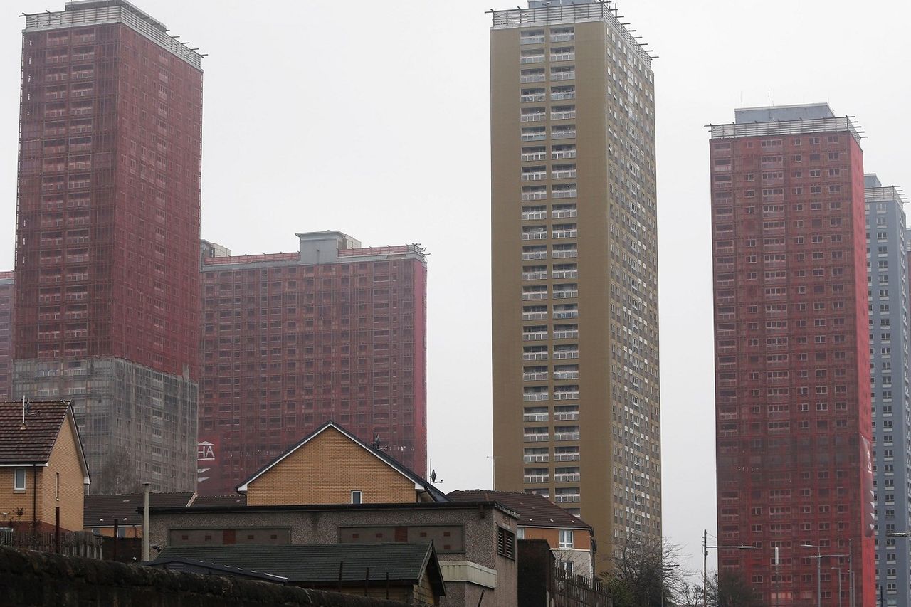 Red Road tower blocks come down but not without a fight