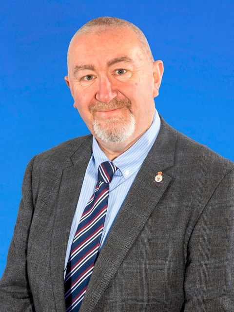 DUP councillor Brian Higginson