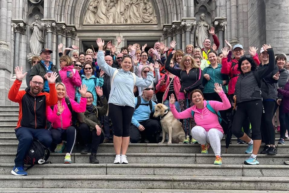 A group from Drogheda, Co. Louth, who walked the Camino with Rory's Travel Club