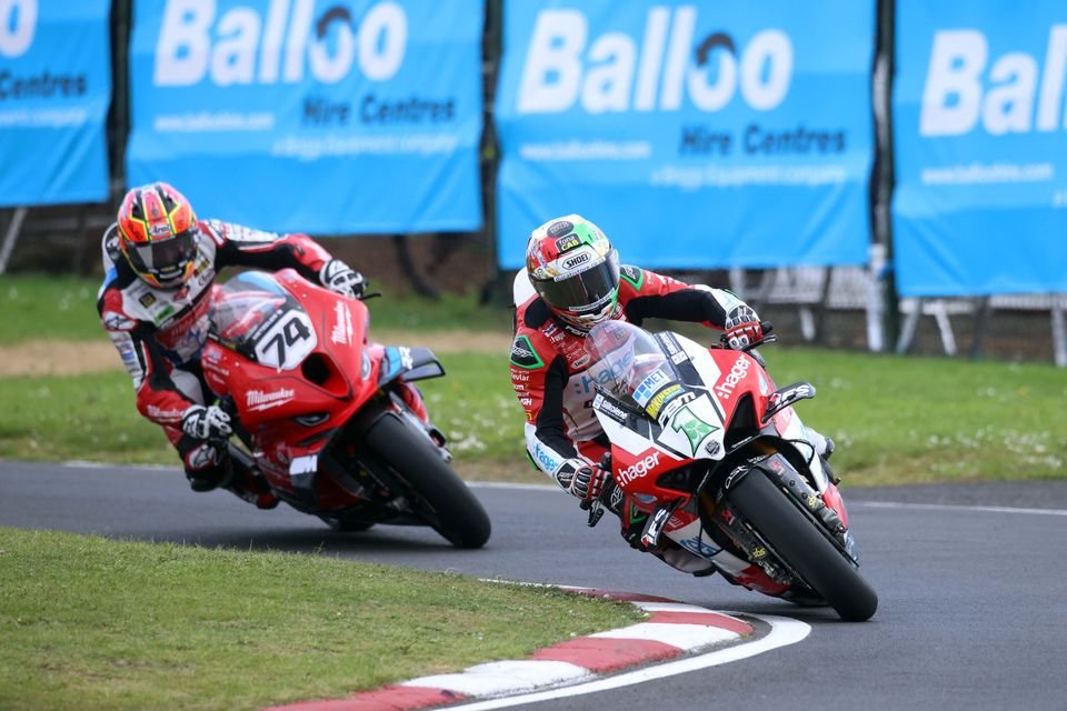 Glenn Irwin and Davey Todd served up a thriller in the opening Superbike race