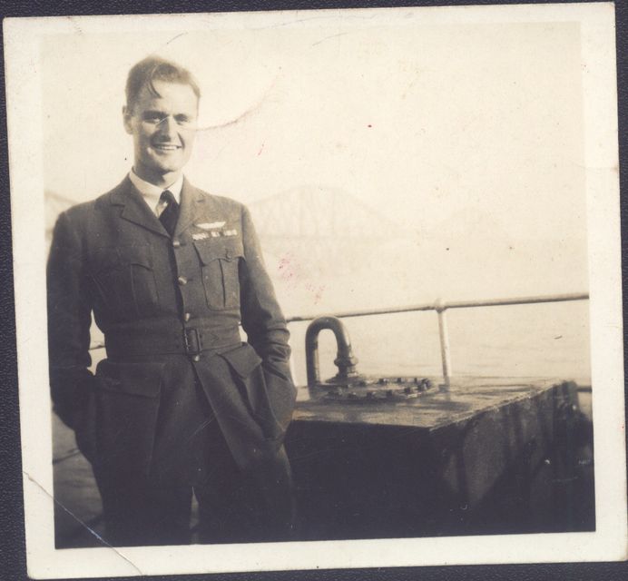 Jack Hemmings, of 353 Squadron, pictured in 1945 (Mission Aviation Fellowship/PA)