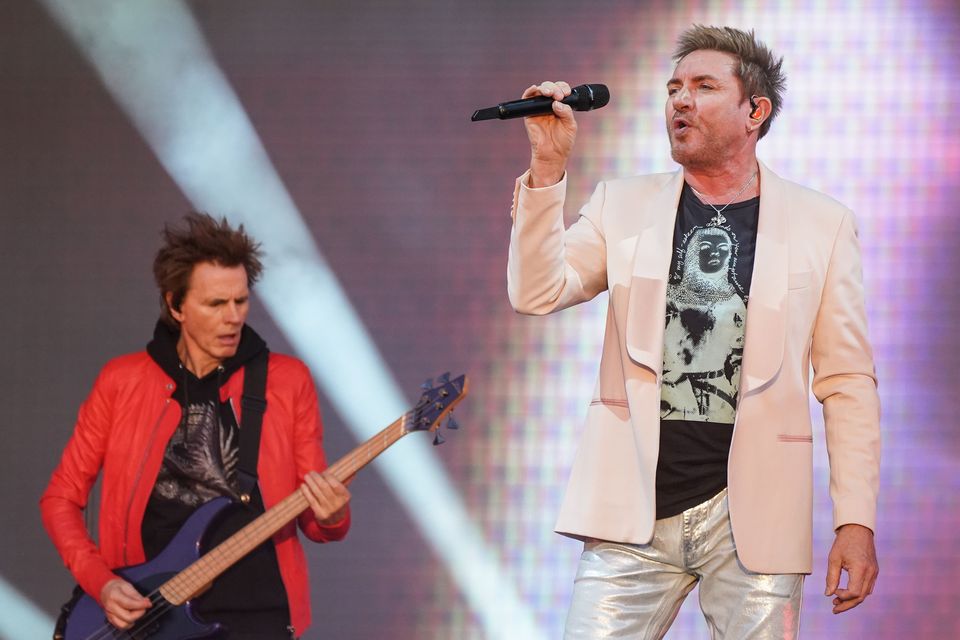 Duran Duran perform on stage during the British Summer Time festival at Hyde Park (Ian West/PA)