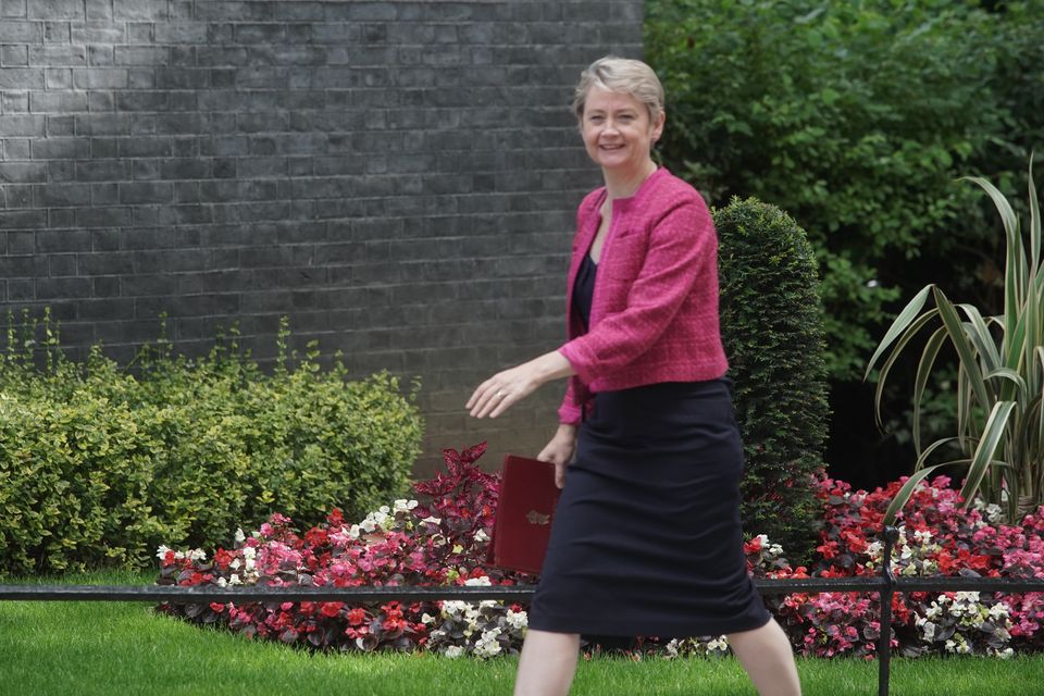 Home Secretary Yvette Cooper has vowed to tackle paid-for Channel crossings into the UK (Jeff Moore/PA)