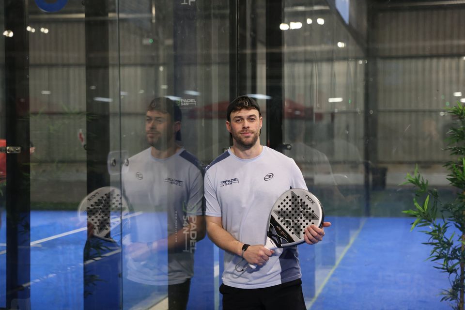 Bradley Bates, director at Padel 54. Photo: Peter Morrison