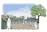 thumbnail: The proposed Harbour Wharf area, part of a framework to rejuvenate Belfast's waterfront
