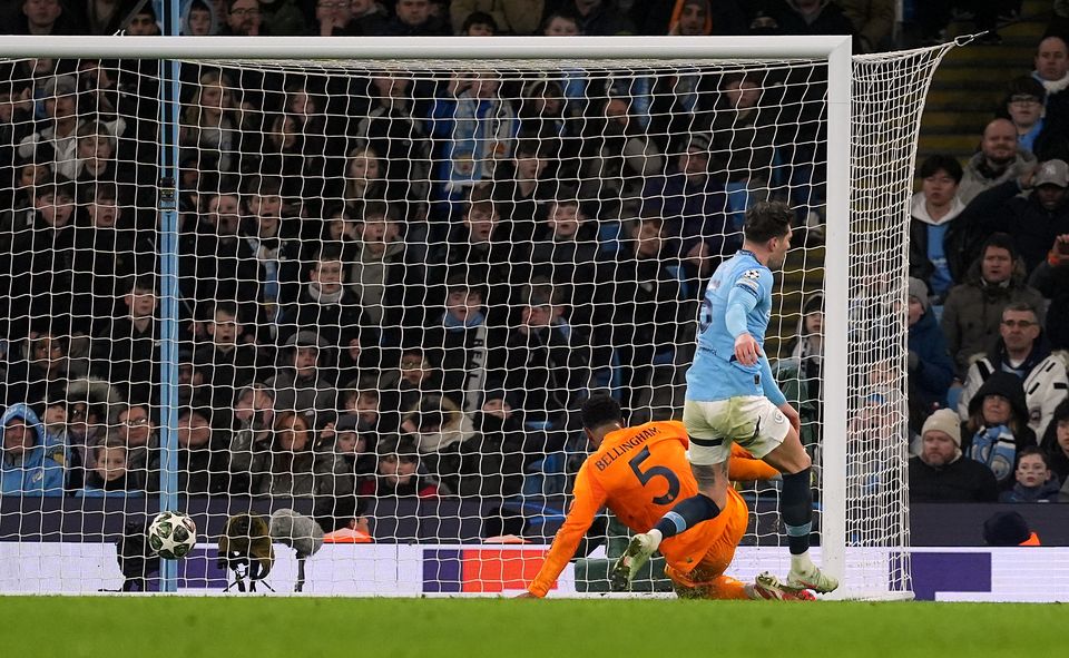 Jude Bellingham scores Real Madrid’s winner (Martin Rickett/PA)