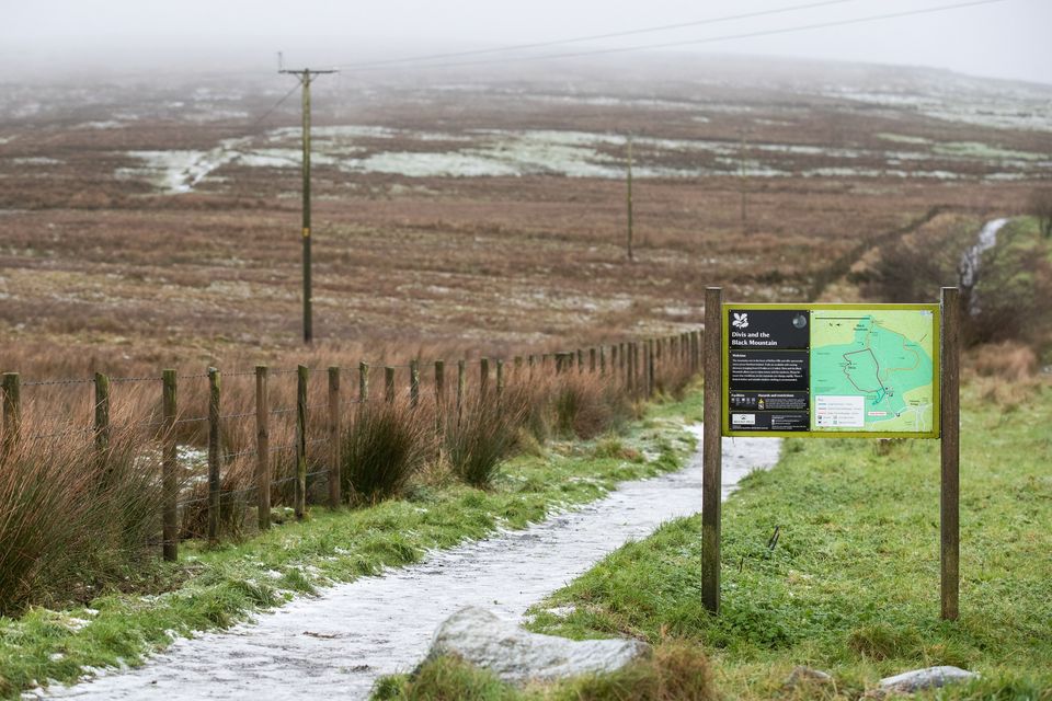 Weather at Black Mountain on the 6th January 2025 (Photo by Luke Jervis / Belfast Telegraph)