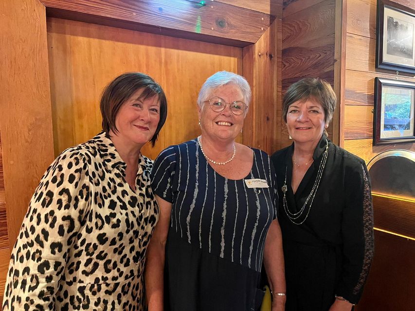 Reunion organisers Sharon Nurse, Margaret McAlister and Brenda Kinney