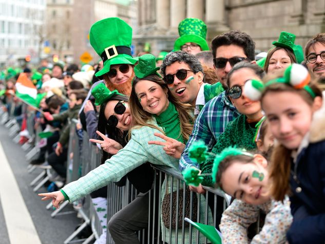 Units celebrate St Patrick's Day