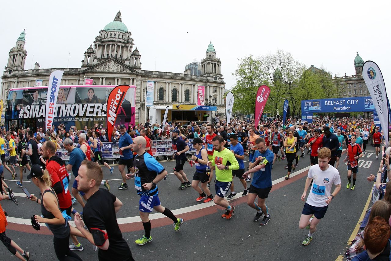 Belfast City Marathon Traffic and travel roads closures as 17 000