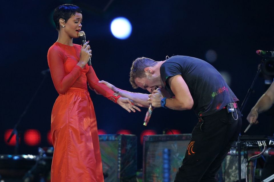 Coldplay's Chris Martin Declares Rihanna to Be the 'Greatest