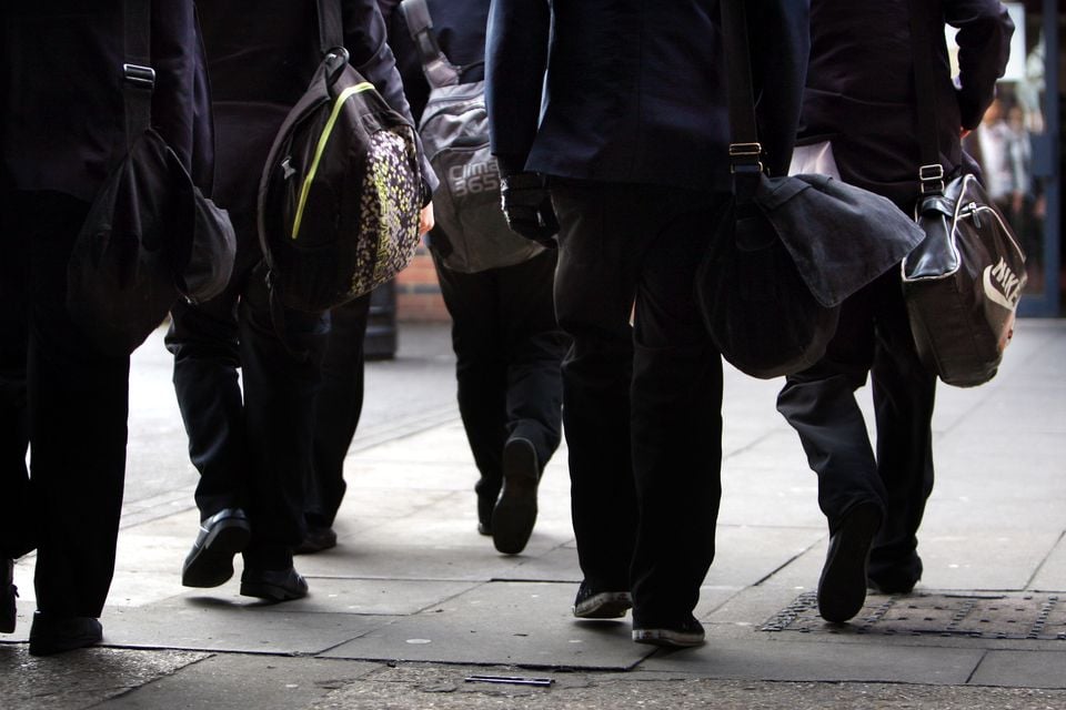 Sir Martyn Oliver told the paper getting up and going to school every day is ‘habit forming’ for children (PA)