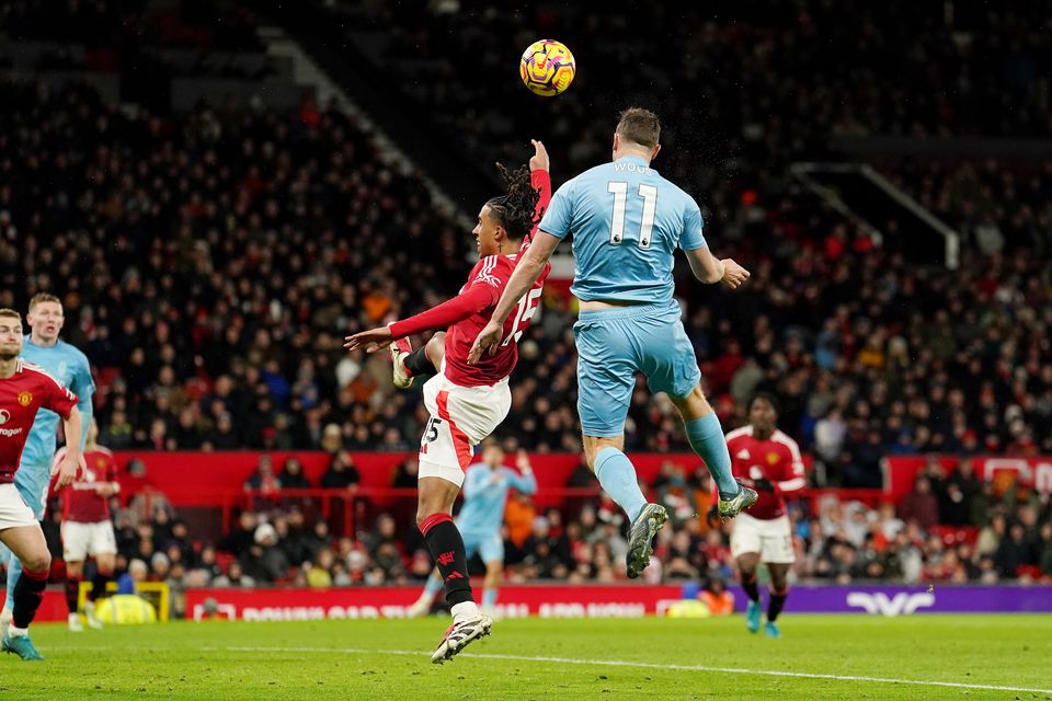 Birthday boy Chris Wood scored Nottingham Forest’s third goal (Martin Rickett/PA)