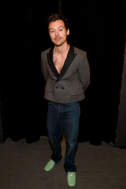 LOS ANGELES, CALIFORNIA - FEBRUARY 01: Harry Styles attends the 68th GRAMMY Awards at Crypto.com Arena on February 01, 2026 in Los Angeles, California. (Photo by Kevin Mazur/Getty Images for The Recording Academy)