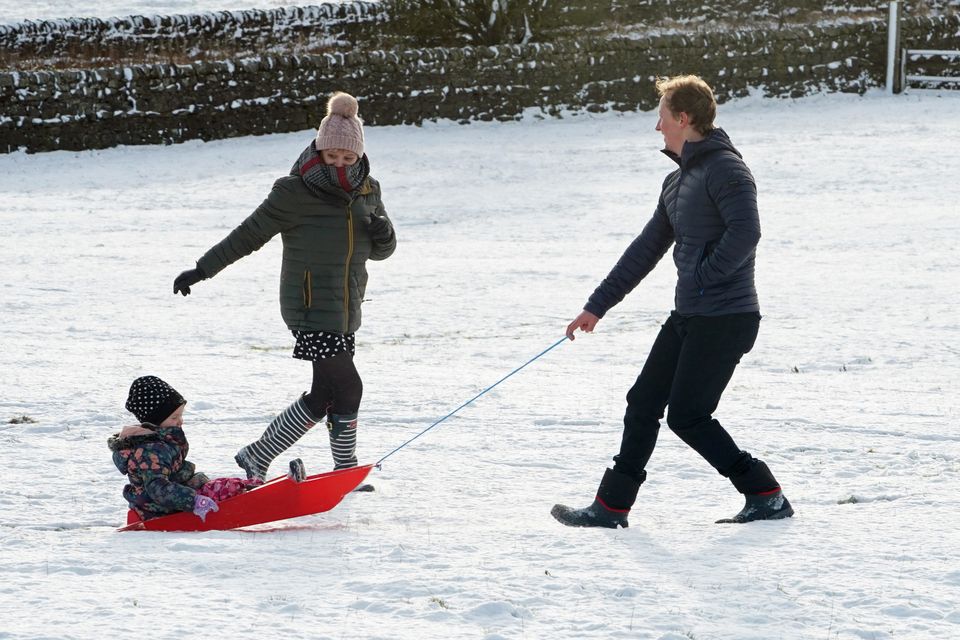 BBC weather presenter Barra Best has predicted there will be no snow on Christmas day (Owen Humphreys/PA)