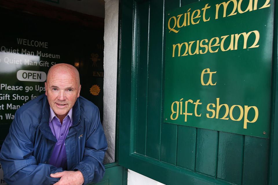 Gerry Collins, owner of The Quiet Man Museum and Guided Tours in Cong Village in Co Mayo