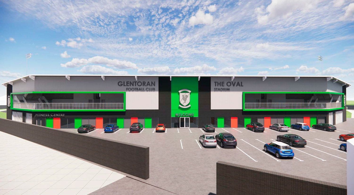 In pictures: Plans for Glentoran's new stadium at the Oval revealed ...