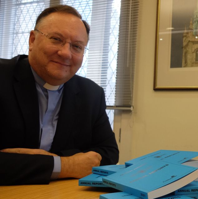 Rev Trevor Gribben of the Presbyterian Church in Ireland, said it was time to de-escalate the tension (Presbyterian Church in Ireland/PA)