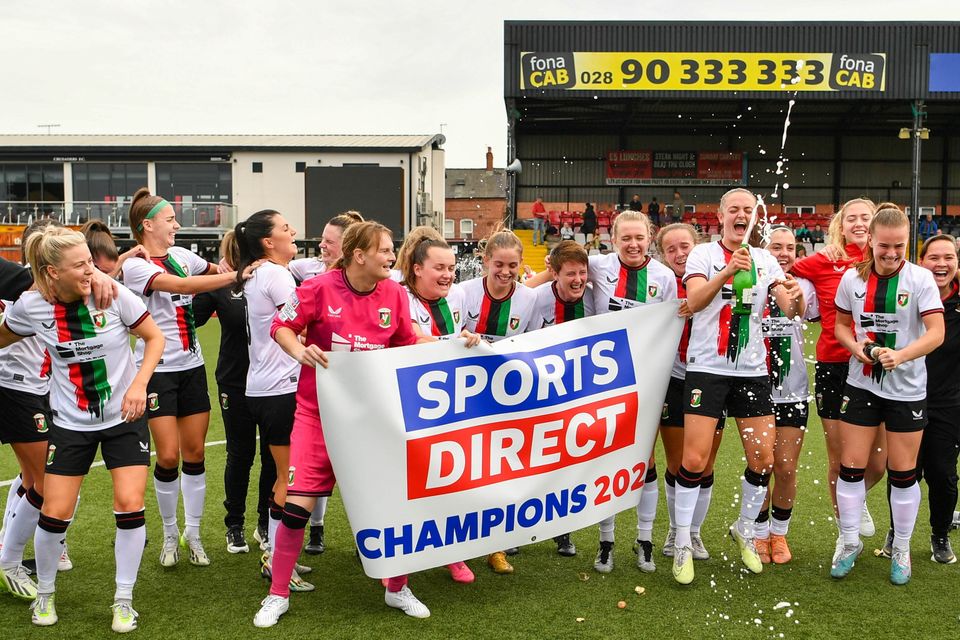 The 2024 Sports Direct Women's Premiership will feature relegation despite the division having dropped from 10 teams to nine