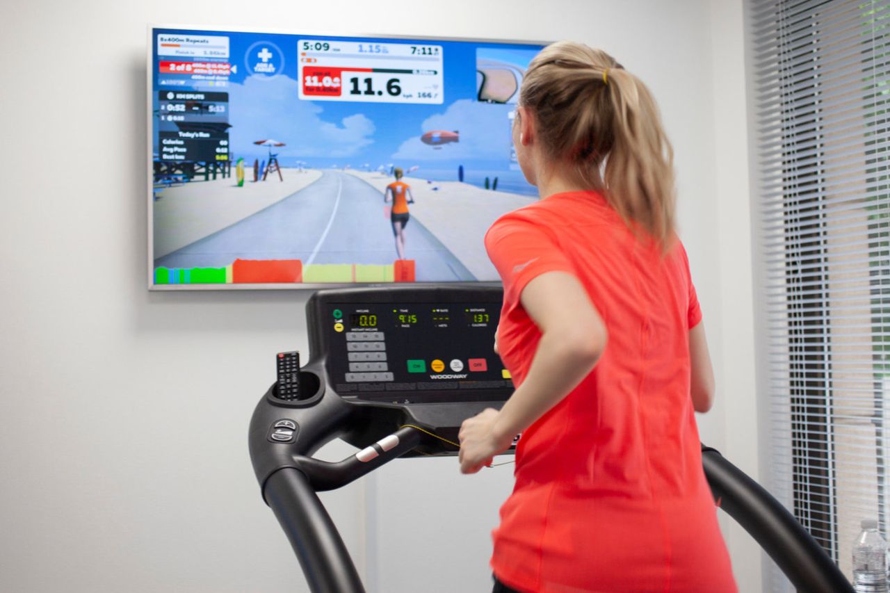 Virtual running discount app for treadmill