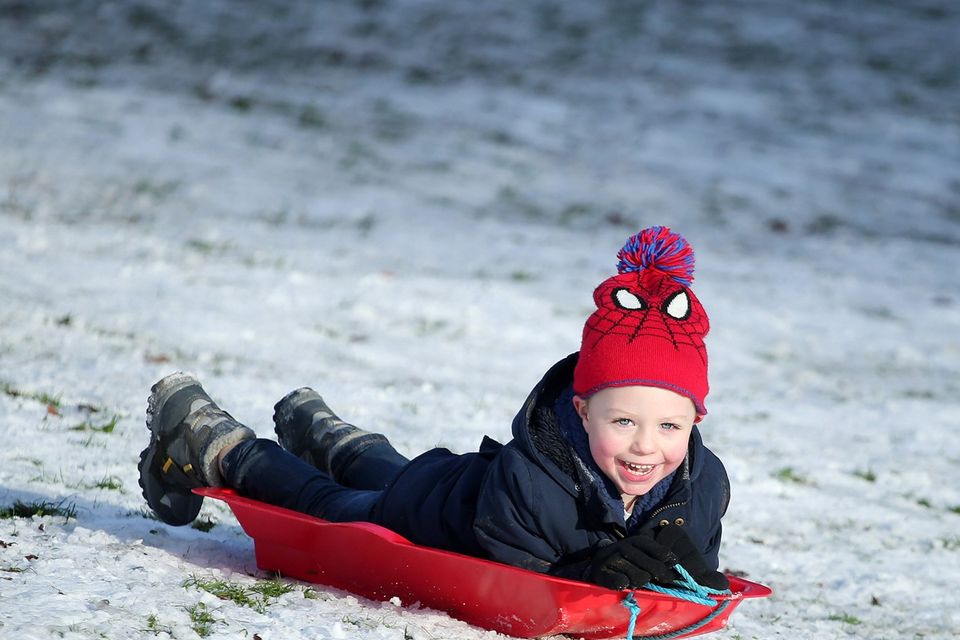 Press Eye Belfast - Northern Ireland 10th December 2017

Four-year-old Noah Adams enjoys the snow at Stormont in east Belfast as it continues to lie across Northern Ireland.

Picture by Jonathan Porter/PressEye.com